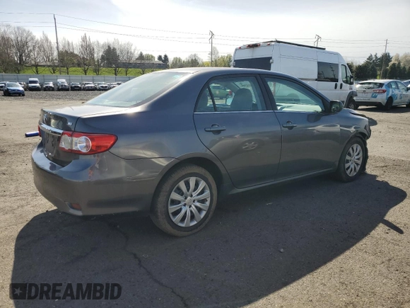 2013 Toyota Corolla L with VIN 5YFBU4EE3DP163990, listed as a Copart auction lot 51419295 with 111,295 mi miles and Salvage Title. Bid and sale history available at carsss.com. Image 3.