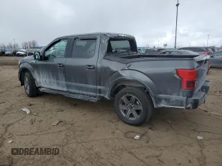 2020 Ford F-150 XL with VIN 1FTEW1E41LFB46351, listed as a Copart auction lot 52606835 with 62,158 mi miles and Salvage title. Bid and sale history available at DreamBid. Image 2.
