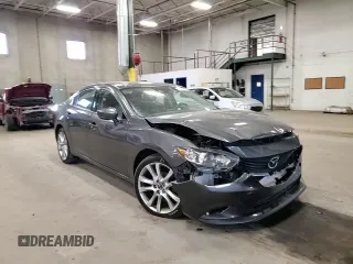 2017 Mazda 6 Touring with VIN JM1GL1V51H1116796, listed as a Copart auction lot 49315975 with 198,486 mi miles and Salvage Title. Bid and sale history available at DreamBid. Image 10.