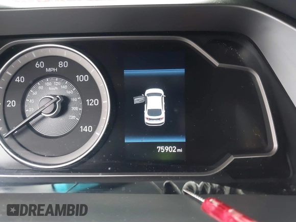 2022 Hyundai Ioniq Blue with VIN KMHC65LC7NU267999, listed as a IAAI auction lot 41583148 with 75,902 mi miles and . Bid and sale history available at DreamBid. Image 15.
