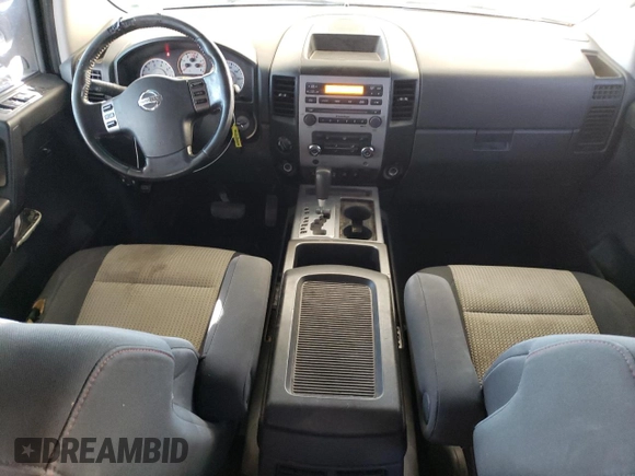 2010 Nissan Titan LE with VIN 1N6BA0EC4AN315443, listed as a Copart auction lot 85303574 with 221,248 mi miles and Salvage Title. Bid and sale history available at carsss.com. Image 8.