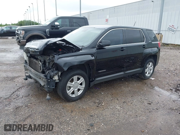 2015 GMC Terrain SLE with VIN 2GKALMEK1F6291500, listed as a IAAI auction lot 42060767 with 204,457 mi miles and . Bid and sale history available at DreamBid. Image 2.
