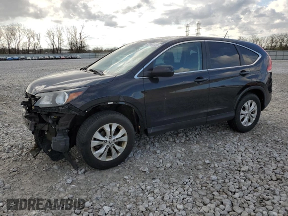 2014 Honda CR-V EX with VIN 5J6RM4H57EL000130, listed as a Copart auction lot 52740545 with 64,943 mi miles and Salvage Title. Bid and sale history available at carsss.com. Image 1.