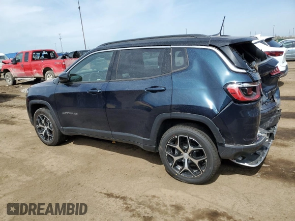 2024 Jeep Compass Limited with VIN 3C4NJDCN5RT160022, listed as a Copart auction lot 54231975 with 8,848 mi miles and Salvage title. Bid and sale history available at DreamBid. Image 2.