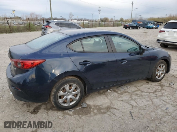 2015 Mazda 3 i Sport with VIN 3MZBM1U70FM156147, listed as a Copart auction lot 52214175 with 99,165 mi miles and Salvage Title. Bid and sale history available at carsss.com. Image 3.