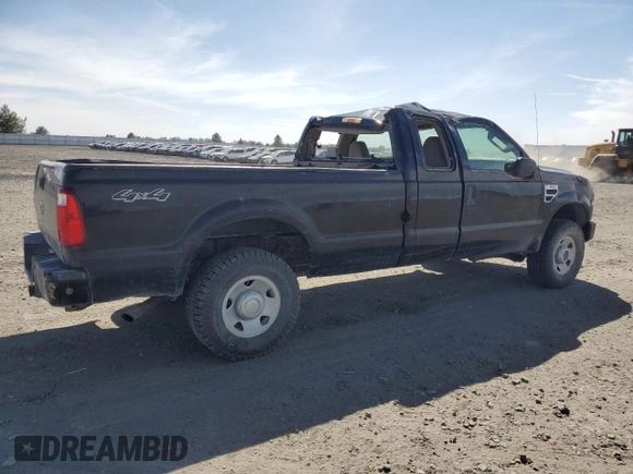 2008 Ford Super Duty F-250 SRW XL with VIN 1FTSX21558ED37188, listed as a Copart auction lot 53233185 with 69,842 mi miles and Salvage Title. Bid and sale history available at carsss.com. Image 3.