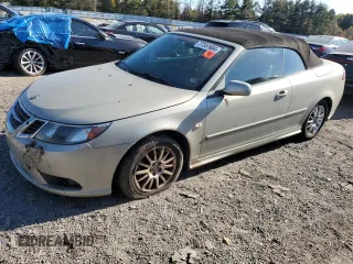 2008 Saab 9-3 with VIN YS3FB79Y686005890, listed as a Copart auction lot 77331064 with 187,143 mi miles and Clean Title. Bid and sale history available at carsss.com. Image 1.