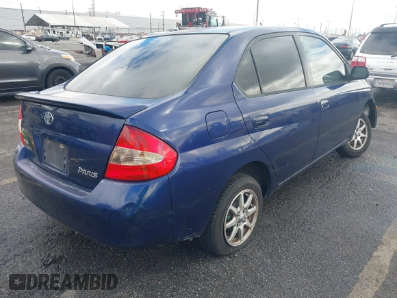 2003 Toyota Prius with VIN JT2BK18U830080841, listed as a IAAI auction lot 41529505 with 1 mi miles. Bid and sale history available at carsss.com. Image 4.