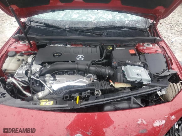 2023 Mercedes-Benz CLA with VIN W1K5J4GB1PN418006, listed as a Copart auction lot 46651255 with 19,887 mi miles and Salvage Title. Bid and sale history available at carsss.com. Image 11.