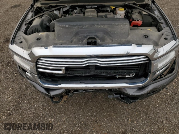 2024 Ram 3500 Laramie with VIN 3C63R3JL6RG108877, listed as a Copart auction lot 68967354 with 13,547 mi miles and Salvage Title. Bid and sale history available at carsss.com. Image 11.