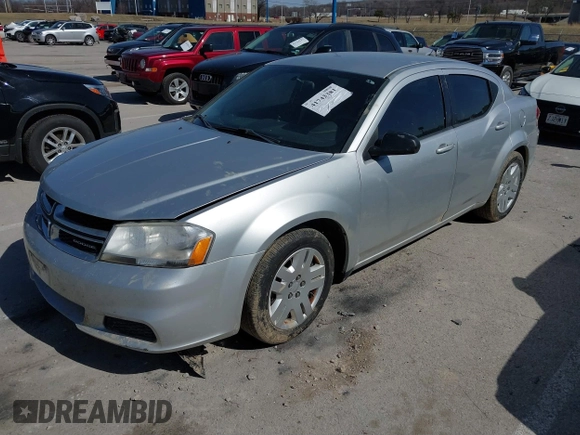 2012 Dodge Avenger SE with VIN 1C3CDZAB6CN171367, listed as a IAAI auction lot 41743381 with 145,303 mi miles and . Bid and sale history available at DreamBid. Image 2.