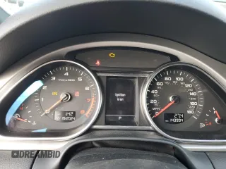 2012 Audi Q7 3.0T S line with VIN WA1DGAFE2CD003804, listed as a Copart auction lot 85985334 with 143,994 mi miles and Salvage Title. Bid and sale history available at carsss.com. Image 9.