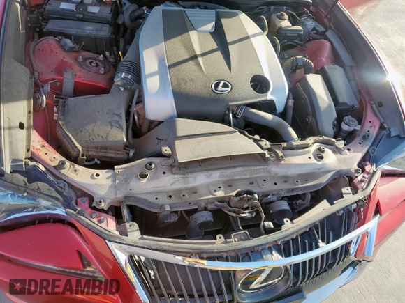 2015 Lexus RC 350 F Sport with VIN JTHSE5BC4F5001158, listed as a Copart auction lot 62917315 with 58,572 mi miles and Salvage title. Bid and sale history available at DreamBid. Image 11.