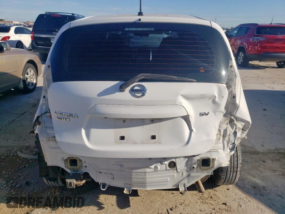 2019 Nissan Note SV с VIN 3N1CE2CP5KL364569, выставлен на аукционе Copart как лот 57483735 с пробегом 84 743 миль миль и Списание • Salvage title. История ставок и продаж доступна на DreamBid. Изображение 6.