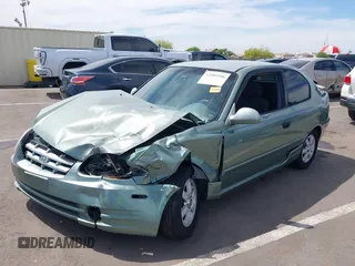 2003 Hyundai Accent GL with VIN KMHCG35C53U277734, listed as a IAAI auction lot 42085996 with 108,369 mi miles. Bid and sale history available at carsss.com. Image 6.