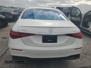 2023 Mercedes-Benz S-Class S 580 with VIN W1K6G7GB9PA222813, listed as a Copart auction lot 76539174 with 5,670 mi miles and Non Repairable. Bid and sale history available at carsss.com. Image 6.