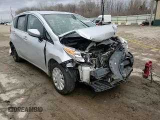 2015 Nissan Note SV with VIN 3N1CE2CP6FL447305, listed as a Copart auction lot 50258175 with 143,402 mi miles and Salvage Title. Bid and sale history available at DreamBid. Image 10.