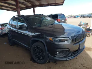 2019 Jeep Cherokee Latitude Plus with VIN 1C4PJMLB7KD400634, listed as a IAAI auction lot 42173611 with 77,007 mi miles and . Bid and sale history available at DreamBid. Image 1.