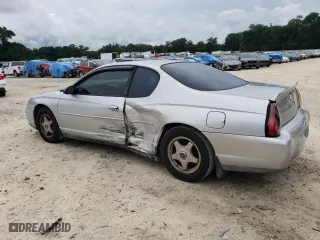2002 Chevrolet Monte Carlo LS with VIN 2G1WW12E429365533, listed as a Copart auction lot 71433634 with 137,009 mi miles and Salvage Title. Bid and sale history available at carsss.com. Image 2.