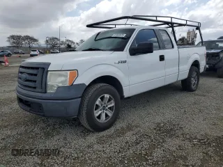 2010 Ford F-150 XL with VIN 1FTEX1CW4AFA74074, listed as a Copart auction lot 51865975 with 193,761 mi miles and Clean Title. Bid and sale history available at carsss.com. Image 1.