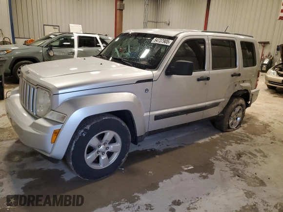 2012 Jeep Liberty Sport with VIN 1C4PJMAK6CW110166, listed as a Copart auction lot 54737905 with 176,324 mi miles and Non Repairable. Bid and sale history available at carsss.com. Image 1.