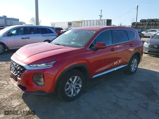 2019 Hyundai Santa Fe SE with VIN 5NMS2CAD4KH136379, listed as a IAAI auction lot 41768957 with NaN miles. Bid and sale history available at carsss.com. Image 23.