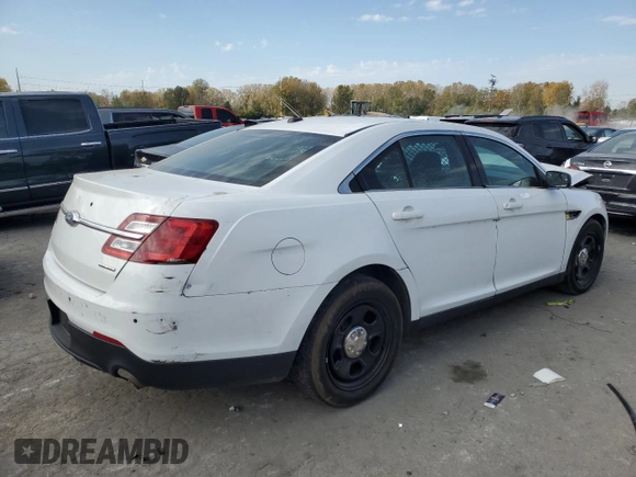 2017 Ford Police Interceptor with VIN 1FAHP2L83HG145067, listed as a Copart auction lot 76990514 with 112,165 mi miles and Salvage title. Bid and sale history available at DreamBid. Image 3.