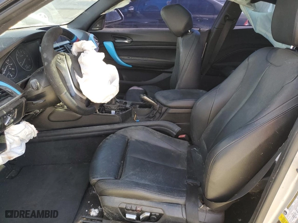 2016 BMW 2 Series 228i with VIN WBA1F9C58GV545453, listed as a Copart auction lot 75357404 with 0 mi miles and Salvage Title. Bid and sale history available at carsss.com. Image 7.