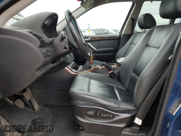 2002 BMW X5 3.0i with VIN 5UXFA53552LH80222, listed as a Copart auction lot 73536884 with 312,697 mi miles and Clean Title. Bid and sale history available at carsss.com. Image 7.