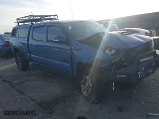 2015 Toyota Tacoma with VIN 3TMMU4FN7FM079866, listed as a IAAI auction lot 41618881 with NaN miles. Bid and sale history available at carsss.com. Image 1.
