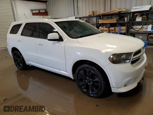 2013 Dodge Durango SXT with VIN 1C4RDHAG6DC679282, listed as a Copart auction lot 45691475 with 245,808 mi miles and Clean title. Bid and sale history available at DreamBid. Image 4.