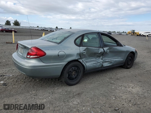 2006 Ford Taurus SE z VIN 1FAFP53U76A109890, wystawiony jako Copart lot #57135575 z przebiegiem 160 750 mil mil oraz Szkoda całkowita • Salvage title. Historia ofert i sprzedaży dostępna na DreamBid. Obrazek 3.