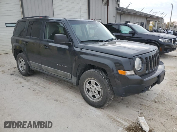 2011 Jeep Patriot Sport with VIN 1J4NF1GB5BD122246, listed as a Copart auction lot 80348974 with 103,358 mi miles and Salvage Title. Bid and sale history available at carsss.com. Image 4.