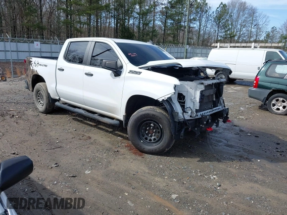2021 Chevrolet Silverado 1500 Custom Trail Boss with VIN 3GCPYCEF5MG400692, listed as a IAAI auction lot 41560619 with 101,962 mi miles and . Bid and sale history available at DreamBid. Image 1.
