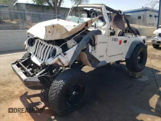 1997 Jeep Wrangler SE with VIN 1J4FY29P3VP488884, listed as a Copart auction lot 61468875 with Not provided miles and Non repairable. Bid and sale history available at DreamBid. Image 1.