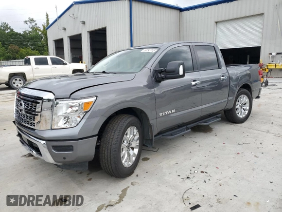 2024 Nissan Titan Pro-4X with VIN 1N6AA1ED3RN102361, listed as a Copart auction lot 59293745 with 16,538 mi miles and Salvage title. Bid and sale history available at DreamBid. Image 1.