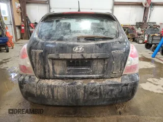 2009 Hyundai Accent Man L with VIN KMHCN35CX9U116679, listed as a Copart auction lot 83571144 with 224,826 mi miles and Clean Title. Bid and sale history available at carsss.com. Image 6.