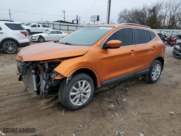 2021 Nissan Rogue Sport SV with VIN JN1BJ1BV5MW316777, listed as a Copart auction lot 43653965 with NaN miles and Salvage Title. Bid and sale history available at carsss.com. Image 1.