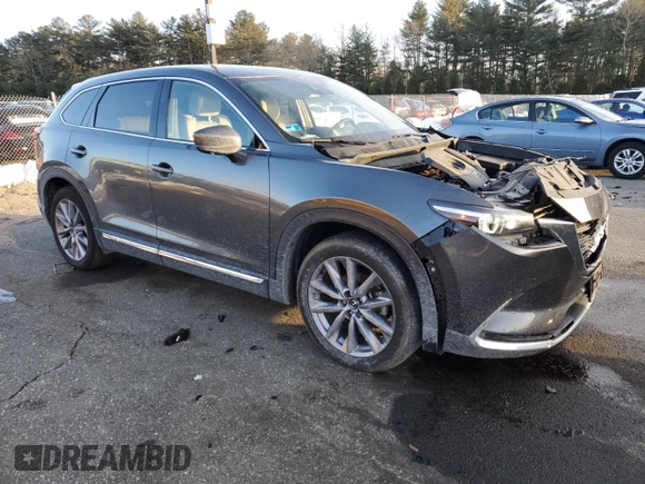 2023 Mazda CX-9 Grand Touring with VIN JM3TCBDY9P0632965, listed as a Copart auction lot 45924105 with 37,372 mi miles and Salvage title. Bid and sale history available at DreamBid. Image 4.