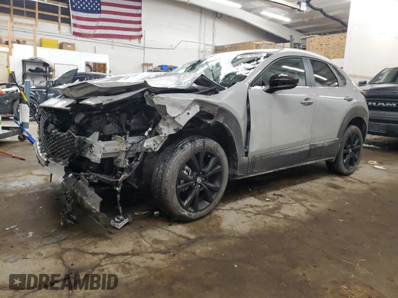 2025 Mazda CX-30 S Select Sport with VIN 3MVDMBBM9SM769760, listed as a Copart auction lot 88716405 with 2,441 mi miles and Salvage Title. Bid and sale history available at DreamBid. Image 1.