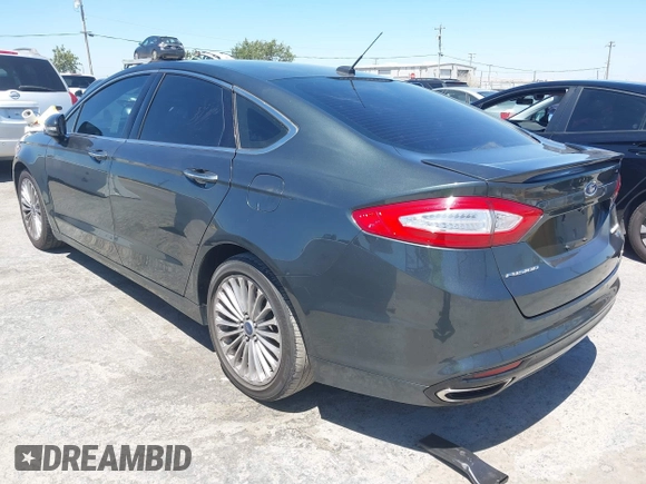 2016 Ford Fusion Titanium with VIN 3FA6P0K98GR196951, listed as a IAAI auction lot 42538508 with 186,298 mi miles and . Bid and sale history available at DreamBid. Image 3.