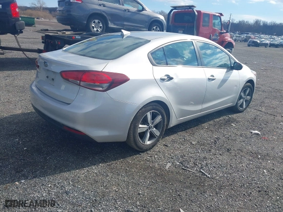 2018 Kia Forte S with VIN 3KPFL4A77JE170563, listed as a IAAI auction lot 41478708 with 73,237 mi miles. Bid and sale history available at carsss.com. Image 4.