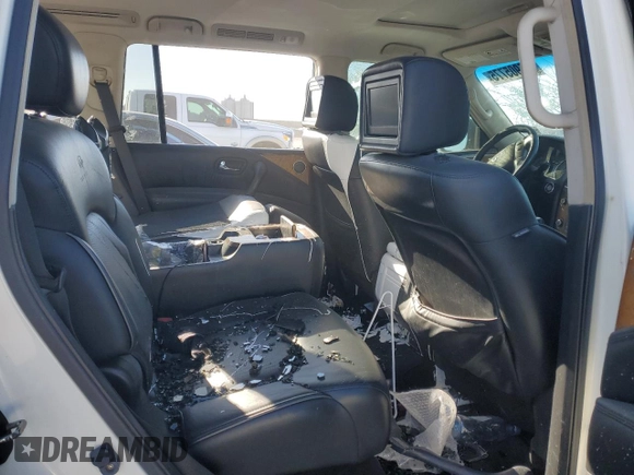 2013 Infiniti QX56 with VIN JN8AZ2NF1D9550803, listed as a Copart auction lot 45905775 with Not provided miles and Salvage title. Bid and sale history available at DreamBid. Image 11.