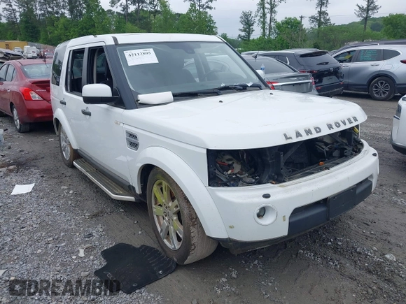 2012 Land Rover LR4 with VIN SALAB2D44CA597734, listed as a IAAI auction lot 42112805 with Not Provided miles and . Bid and sale history available at DreamBid. Image 1.
