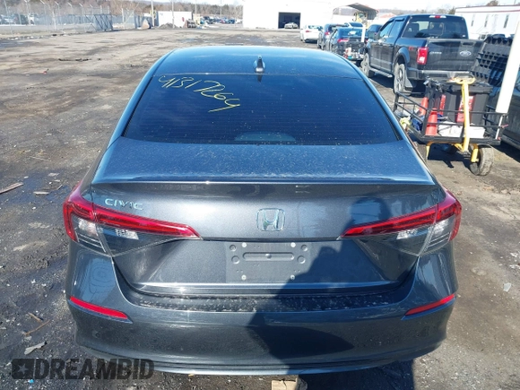 2023 Honda Civic Sedan EX with VIN 2HGFE1F75PH319522, listed as a IAAI auction lot 41317264 with 27,089 mi miles. Bid and sale history available at carsss.com. Image 16.