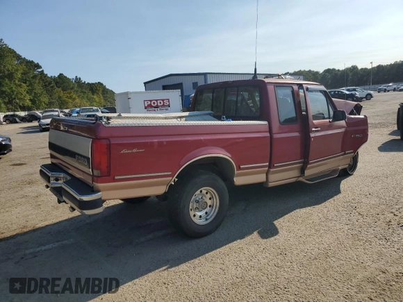 1994 Ford F-150 with VIN 1FTEX15H6RKB14253, listed as a Copart auction lot 75037614 with 303,831 mi miles and Salvage Title. Bid and sale history available at carsss.com. Image 3.