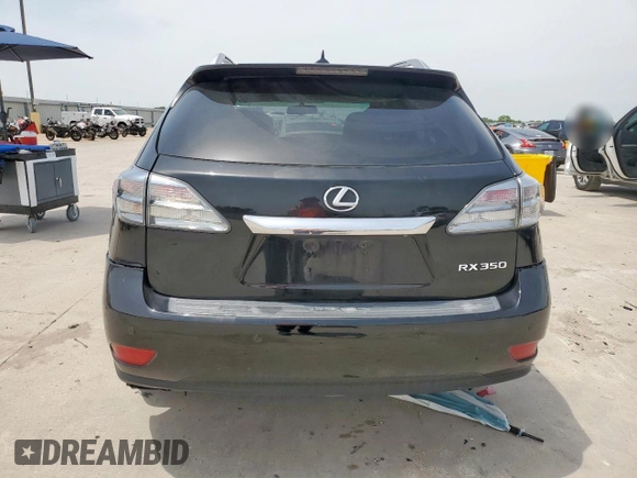 2012 Lexus RX 350 z VIN 2T2ZK1BA0CC082301, wystawiony jako Copart lot #57116295 z przebiegiem Nie podano mil oraz Szkoda całkowita • Salvage title. Historia ofert i sprzedaży dostępna na DreamBid. Obrazek 6.