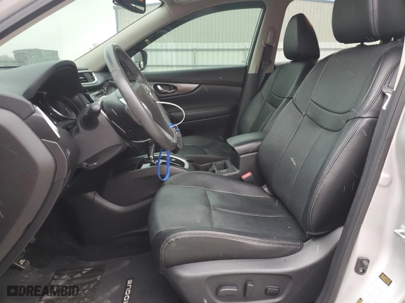 2016 Nissan Rogue SL with VIN 5N1AT2MT9GC899392, listed as a Copart auction lot 45960945 with 56,016 mi miles and Salvage Title. Bid and sale history available at carsss.com. Image 7.