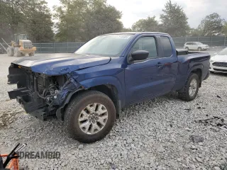 2022 Nissan Frontier S with VIN 1N6ED1CL8NN623704, listed as a Copart auction lot 71181884 with 92,307 mi miles and Clean Title. Bid and sale history available at carsss.com. Image 1.