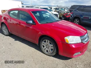 2014 Dodge Avenger SE with VIN 1C3CDZAB8EN190246, listed as a IAAI auction lot 41713254 with 137,832 mi miles. Bid and sale history available at carsss.com. Image 1.